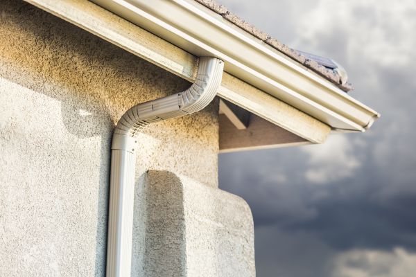 Aluminum Downspout Replacement in Richland