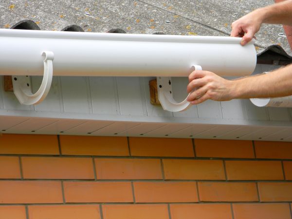 Half Round Gutter Installation in Richland